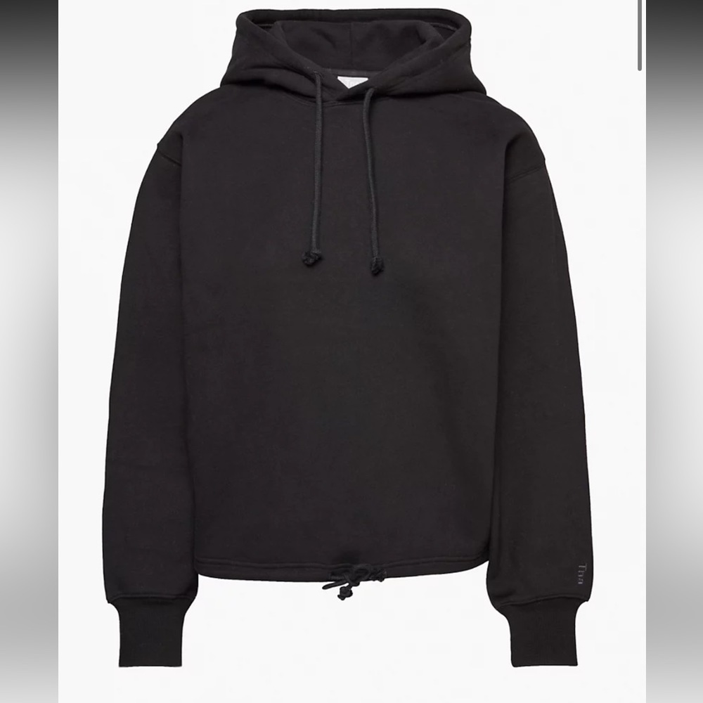 Aritzia Tna COZY FLEECE BOYFRIEND DRAWCORD HOODIE